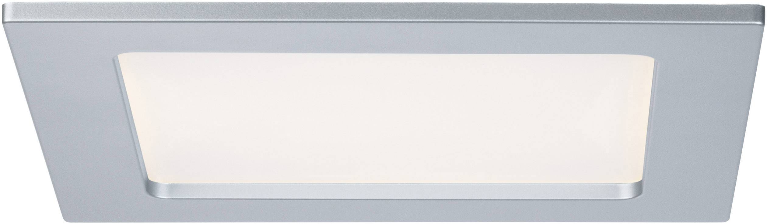 Paulmann LED-inbouwlamp voor badkamer LED LED vast ingebouwd 12 W IP44 Chroom (mat)