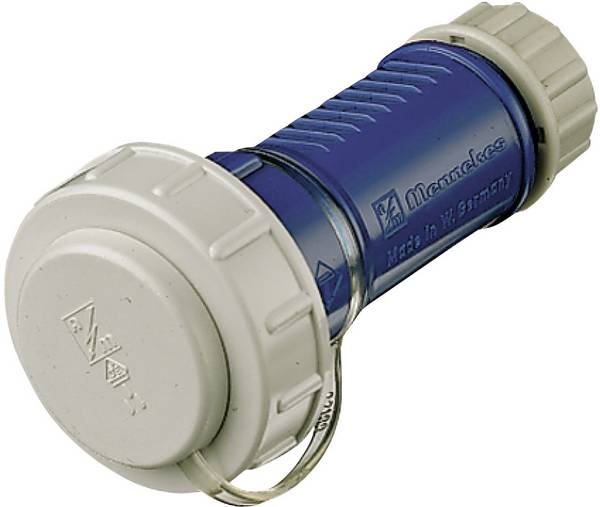 MENNEKES 10833 Koppeling met randaarde Kunststof Waterdicht 230 V Wit, Blauw IP68