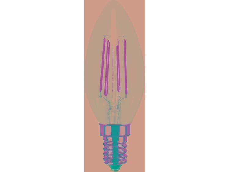Segula LED-lamp E14 Kaars 4 W = 30 W Warmwit 230 V Dimbaar, Filament Inhoud 1 stuks