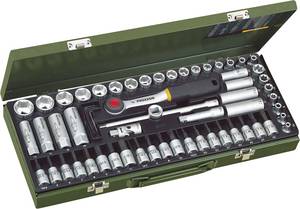 Conrad Proxxon Industrial 23112 Dopsleutelset Metrisch 3/8" (10 mm) 65-delig aanbieding