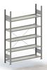 META Regalbau 178000 Archiefkast basismodule (b x h x d) 1306 x 1850 x 336 mm Staal Verzinkt Verzinkt Metaal