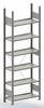 META Regalbau 178461 Archiefkast basismodule (b x h x d) 806 x 1850 x 336 mm Staal Verzinkt Verzinkt Metaal
