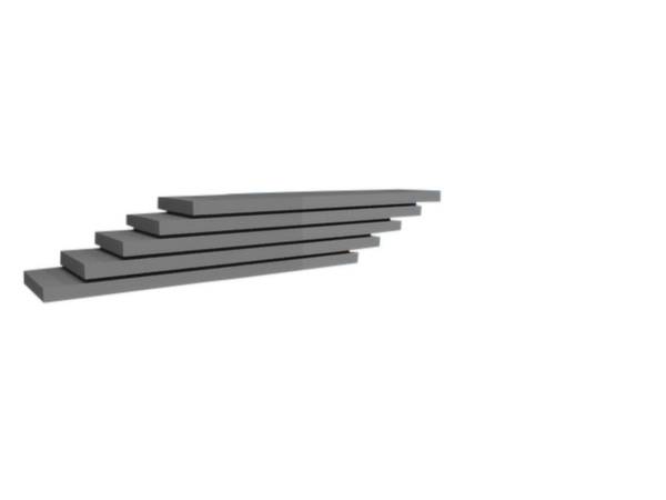 Orion Regalsysteme Z10030L/VE Legbord (b x d) 1000 mm x 300 mm Staal Verzinkt Verzinkt Metaal 5 stuk(s)