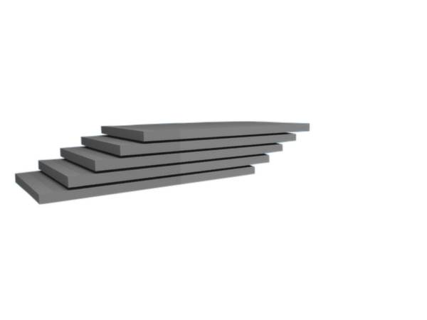 Orion Regalsysteme Z10050M/VE Legbord (b x d) 1000 mm x 500 mm Staal Verzinkt Verzinkt Metaal 5 stuk(s)