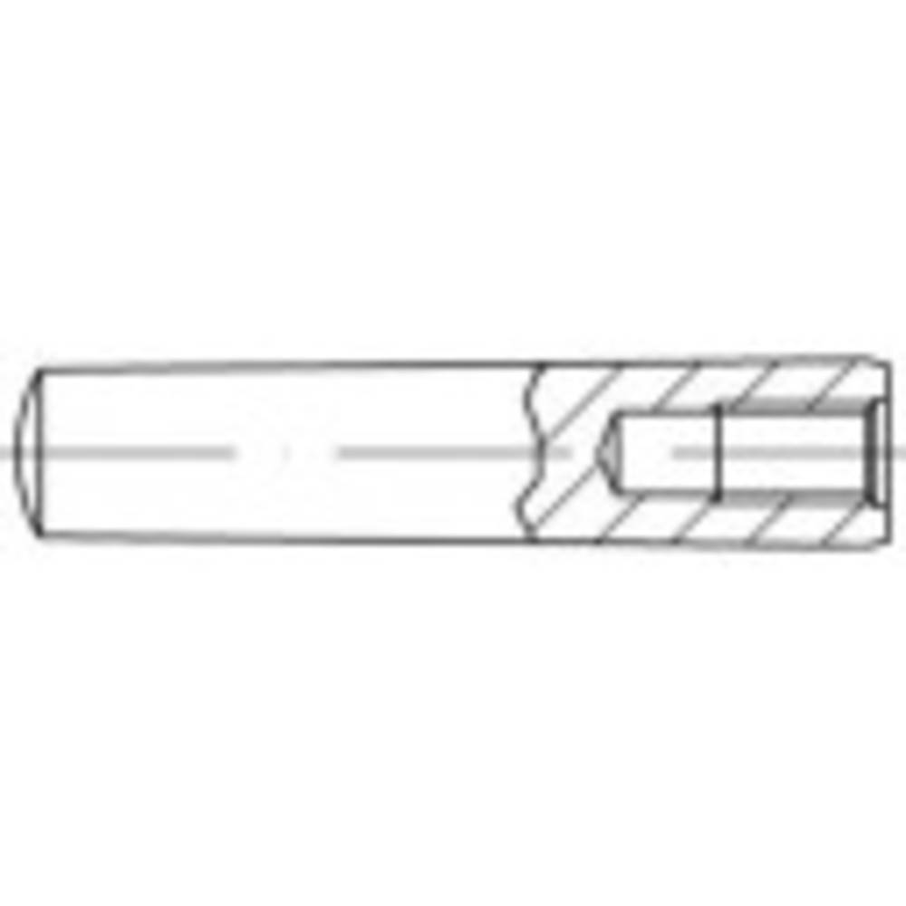 TOOLCRAFT 144727 Conische pen (Ø x l) 10 mm x 55 mm Staal 10 stuk(s)