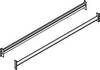 BITO Lagertechnik 19-28293 Legbord (b x d) 1350 mm x 600 mm Staal Verzinkt Verzinkt Traverse 1 paar
