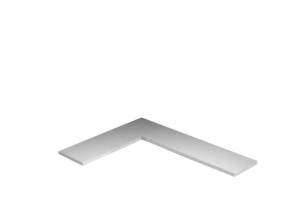 Orion Regalsysteme KE13040AXL Legbord (b x d) 1300 mm x 400 mm Staal Kunststofcoating Lichtgrijs Metaal 1 stuk(s)
