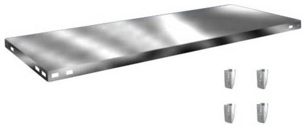 Orion Regalsysteme Z13050M/040 Legbord (b x d) 1300 mm x 500 mm Staal Verzinkt Verzinkt Metaal 1 stuk(s)