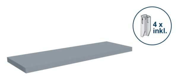 Orion Regalsysteme E10040M/040 Legbord (b x d) 1000 mm x 400 mm RVS  RVS Metaal 1 stuk(s)