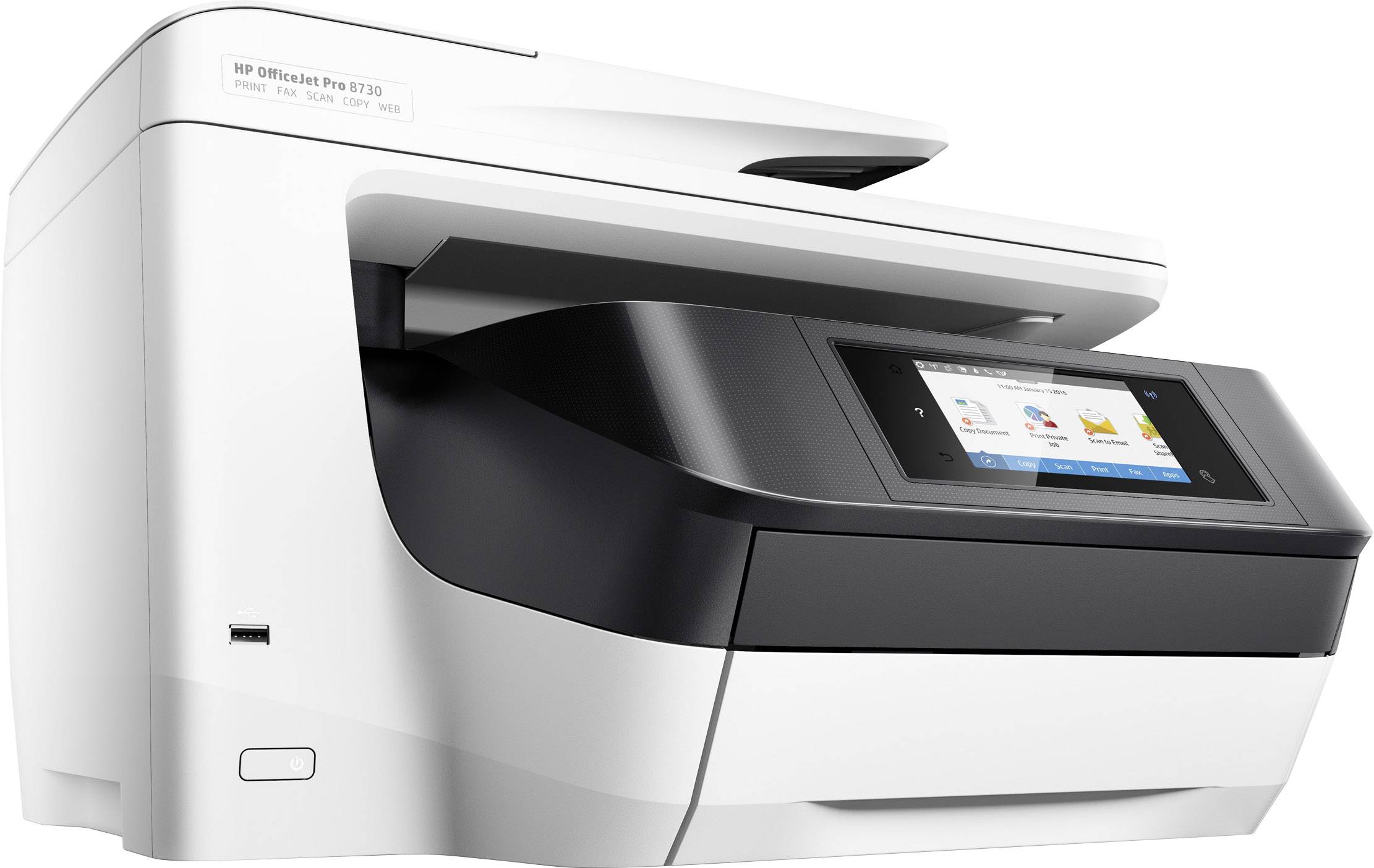 Hp officejet pro 8730 как подключить к интернету