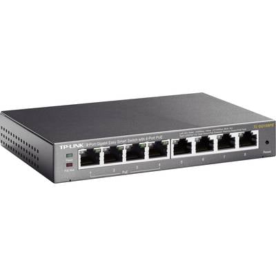 TP-LINK TL-SG108PE Netwerk switch  8 poorten 1 GBit/s PoE-functie 