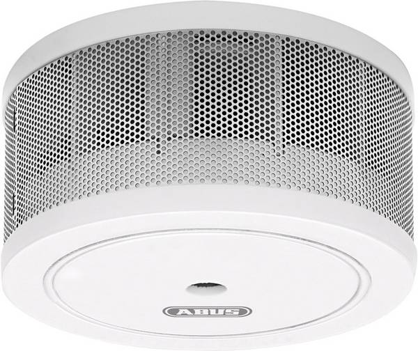 ABUS GRWM30600 Rookmelder  Mini, Incl. batterij (10 jaar) werkt op batterijen (Ø x h) 70 mm x 33 mm