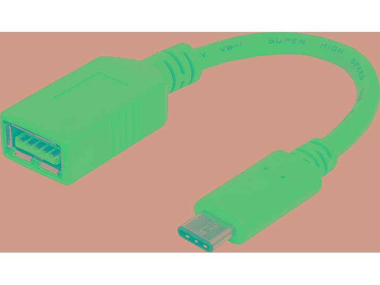 Manhattan USB Kabel 3.1 Manhattan C -> A St-Bu 0.15m zwart (353540)