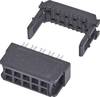 TE Connectivity 1-1658623-0 Female header Rastermaat: 2.54 mm Totaal aantal polen: 50 Aantal rijen: 2 1 stuk(s)
