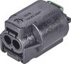 TE Connectivity 1-967640-1 Female behuizing (kabel) AMP MQS Totaal aantal polen: 4 Inhoud: 1 stuk(s)