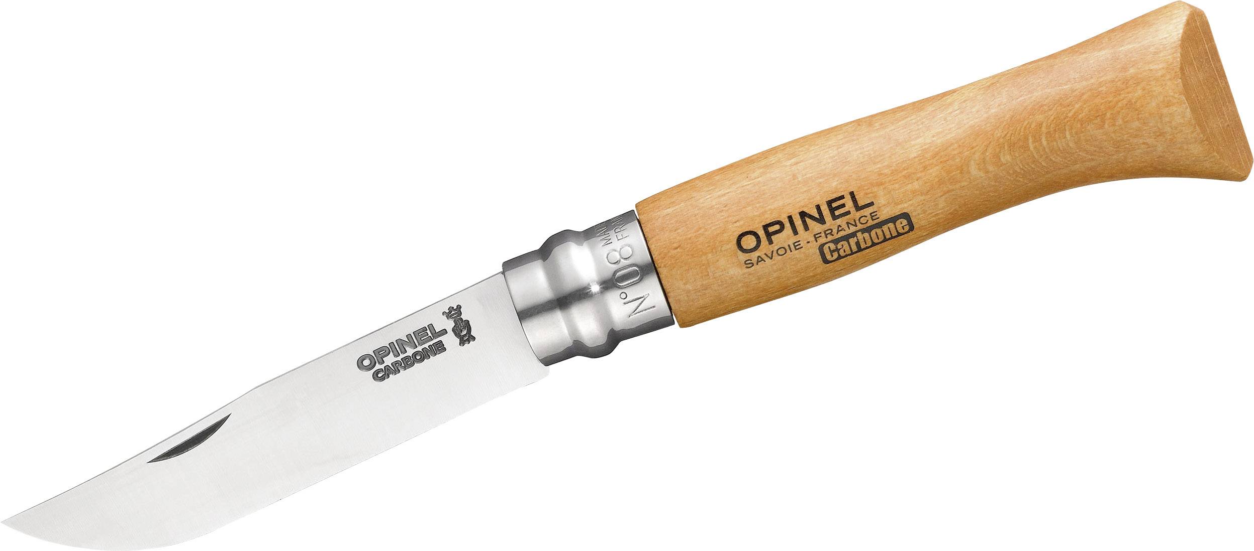 Opinel N°08 254008 Zakmes Hout, Chroom Conrad.nl