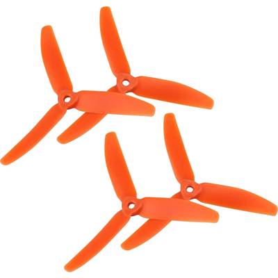 GEMFAN  3-blads RaceCopter-propellerset Bullnose 5 x 4 inch (12.7 x 10.2 cm) 