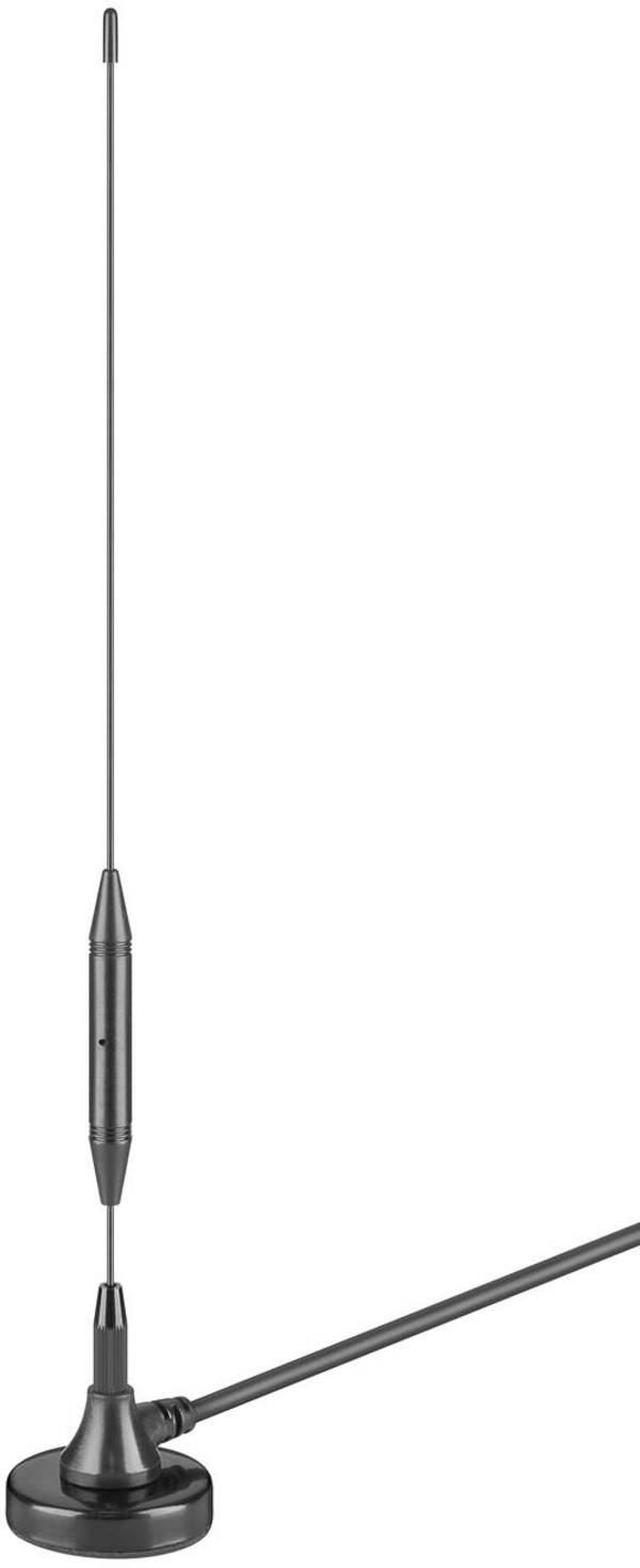 Goobay passieve DVB-T2 (HD) binnenantenne - 3 dBi/6 dBi antenne voor ontvangst van DVB-T/DVB-T2 HD-programma's
