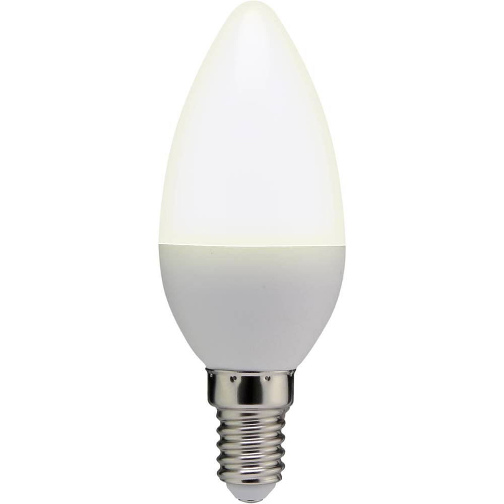 Basetech TA37P249-16 LED-lamp E14 Kaars 3.5 W = 25 W Warmwit (Ø x l) 37 mm x 100 mm 1 stuk(s)