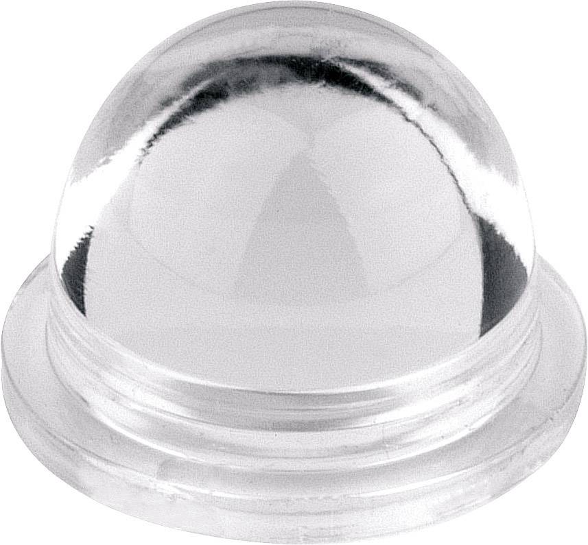 Samlingslins Svart Passar till IR-LED 13 mm Mentor