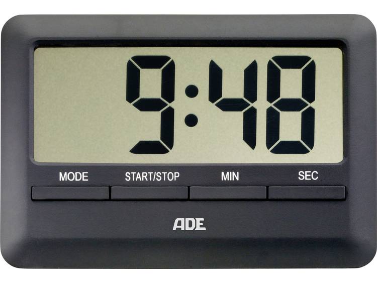 ADE TD 1601 Timer Zwart Digitaal