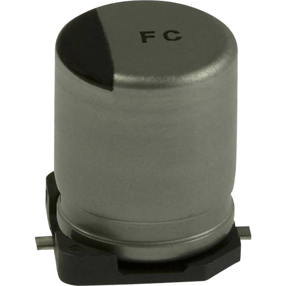 Panasonic Elektrolytische condensator SMD 100 µF 25 V 20 % (Ø) 8 mm 100 stuk(s)
