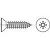 TOOLCRAFT 147696 Verzonken plaatschroeven 3.5 mm 6.5 mm Kruiskop Pozidriv Staal Galvanisch verzinkt 1000 stuk(s)