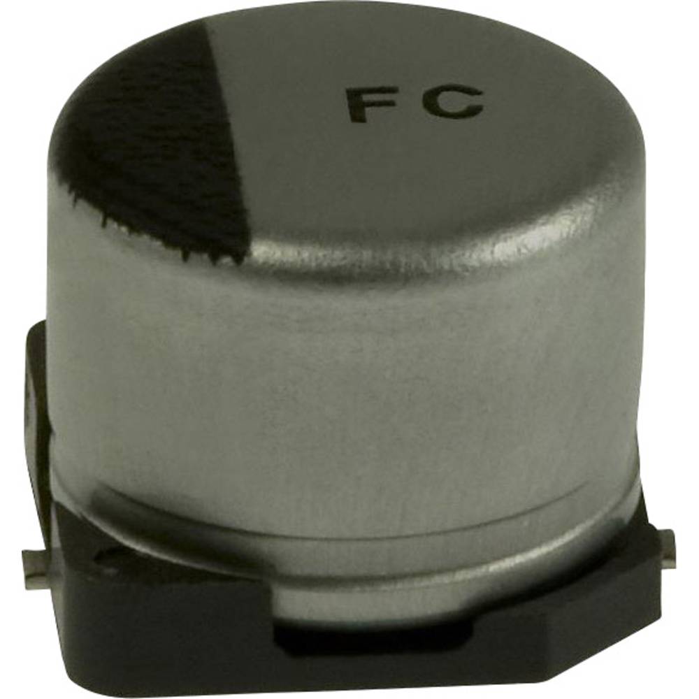 Panasonic Elektrolytische condensator SMD 22 µF 35 V 20 % (Ø) 6.3 mm 100 stuk(s)