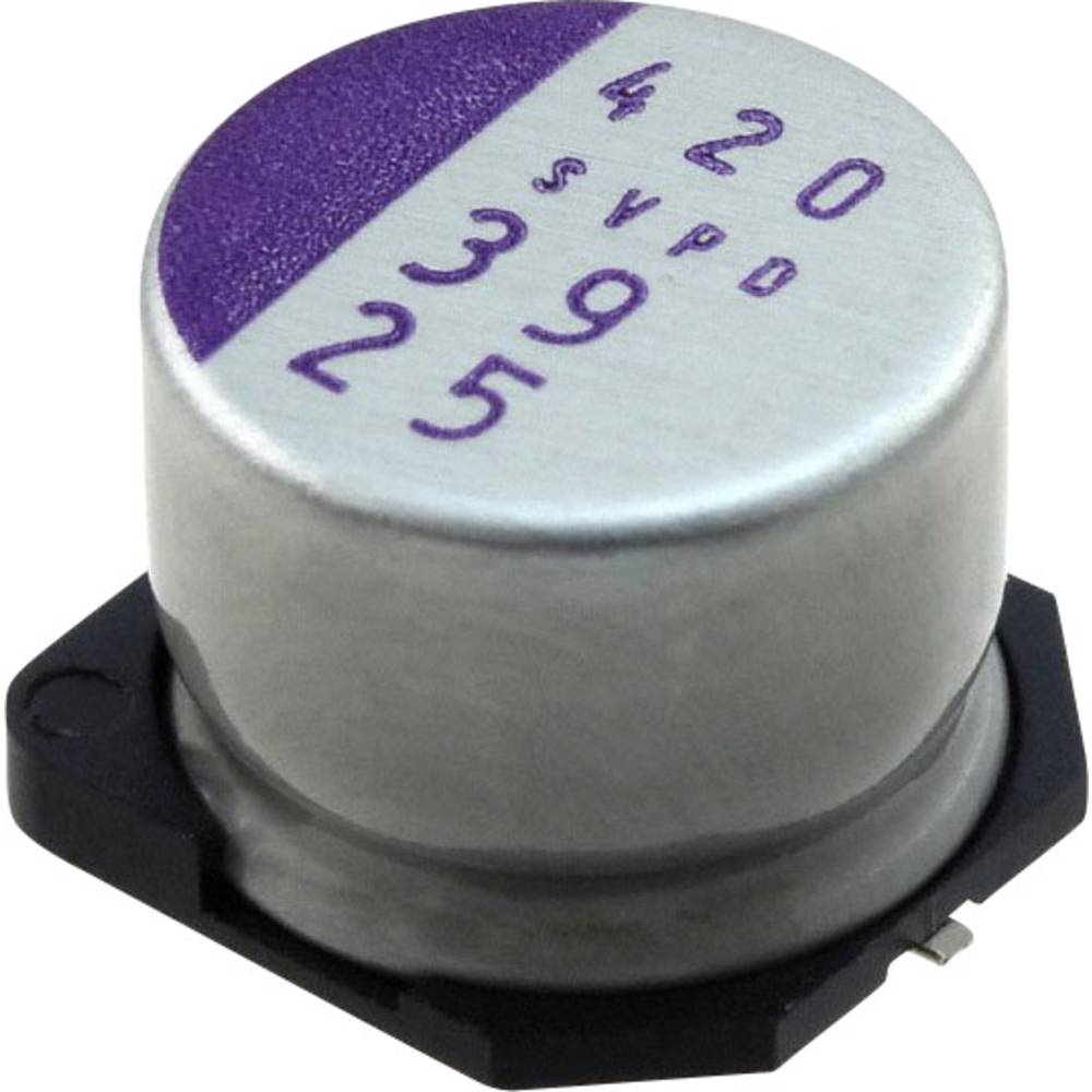 Panasonic Elektrolytische condensator SMD 39 µF 25 V 20 % (Ø) 10 mm 25 stuk(s)