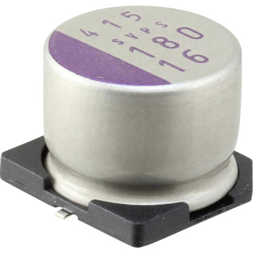 Panasonic Elektrolytische condensator SMD 330 µF 10 V 20 % (Ø) 10 mm 25 stuk(s)