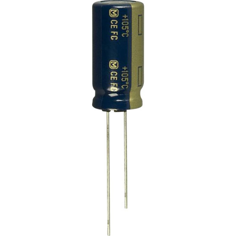 Panasonic Elektrolytische condensator Radiaal bedraad 5 mm 390 µF 63 V 20 % (Ø) 12.5 mm 25 stuk(s)
