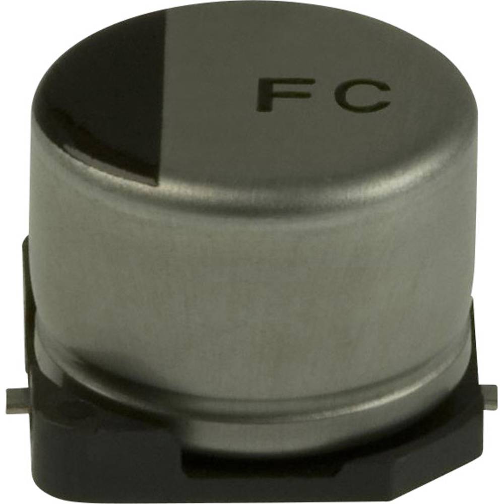 Panasonic Elektrolytische condensator SMD 100 µF 10 V 20 % (Ø) 8 mm 100 stuk(s)