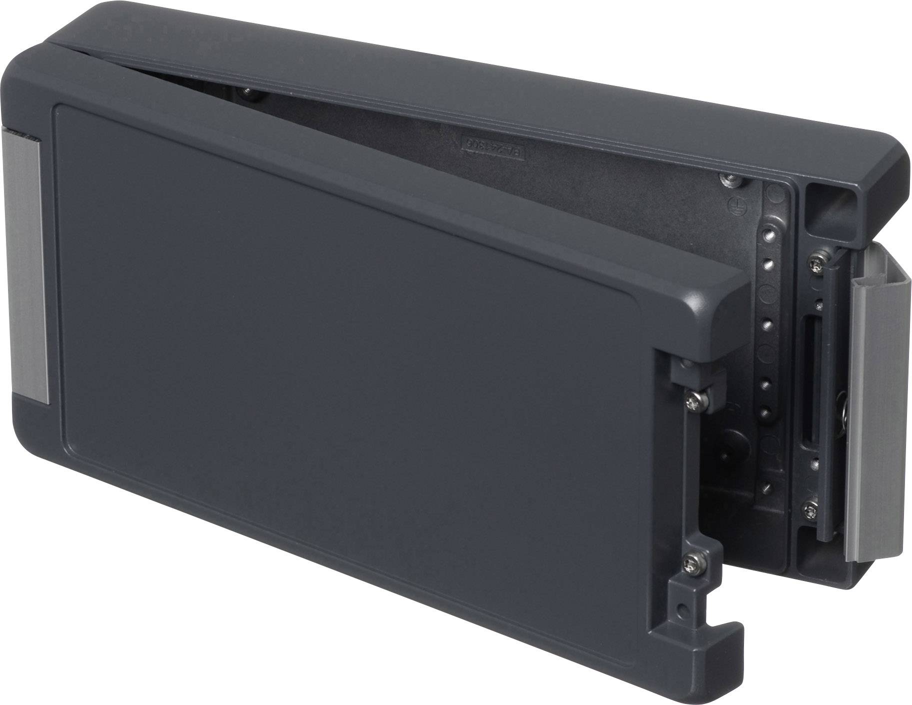 Bopla BA 241306 F-7024 00125224 Industriële behuizing 259 x 128 x 60 Aluminium Grafietgrijs (RAL 7024) 1 stuk(s)