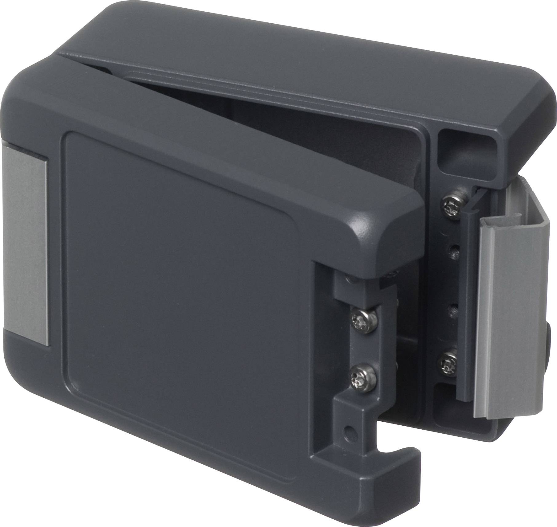 Bopla BA 100806 F-7024 00122124 Industriële behuizing 121 x 86 x 60 Aluminium Grafietgrijs (RAL 7024) 1 stuk(s)