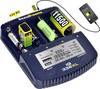 AccuPower IQ338XL Batterijlader NiCd, NiMH, Li-ion 10340, 10350, 10440, 10500, 12500, 12650, 13500, 13650, 14500, 14650, 16340, 16650, 17335, 17355, 17500, 17650, 17670, 18350, 18490, 18500, 18650, 18700, 20650, 21700, 25500, 22650, 26650, 26500, AAAA (mini), AAA (potlood), AA (penlite), C (baby), D (mono), A, CR-123A, Sub-C, 9 V (blok)