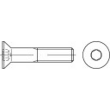 TOOLCRAFT  1069044 Verzonken schroeven M3 35 mm Binnenzeskant (inbus)    RVS A2 200 stuk(s)