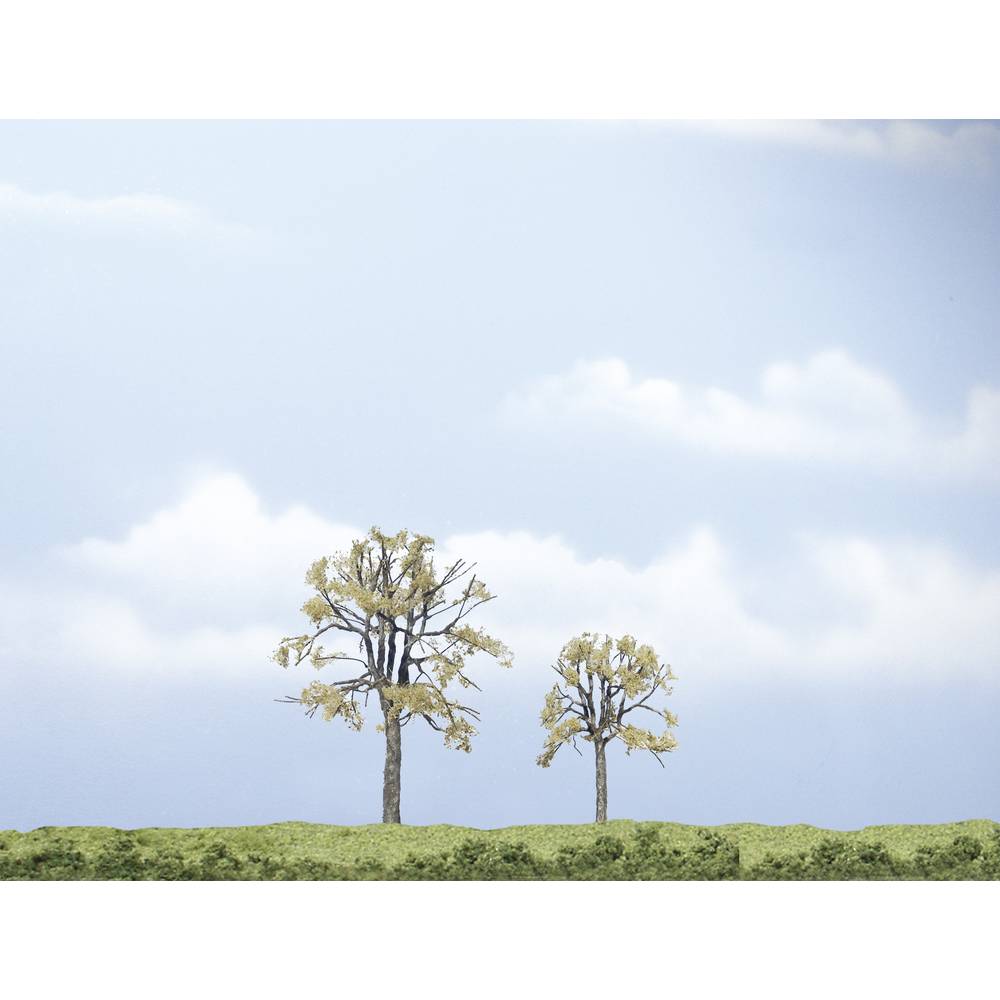 Woodland Scenics WTR1602 Set bomen Iep 60 tot 80 mm Lichtgroen 2 stuk(s)