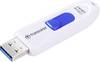 Transcend JetFlash® 790 USB-stick 128 GB Wit, Blauw TS128GJF790W USB-A 3.1 Gen 1