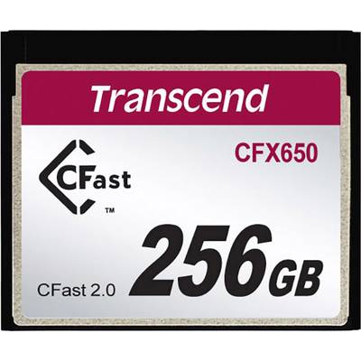 Transcend CFX650 CFast-kaart  256 GB 