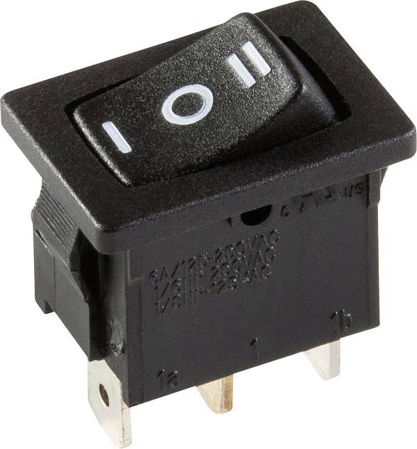 interBär 3632-100.22 Wipschakelaar 3632-100.22 250 V/AC 10 A 1x aan/uit/aan  Continu 1 stuk(s)