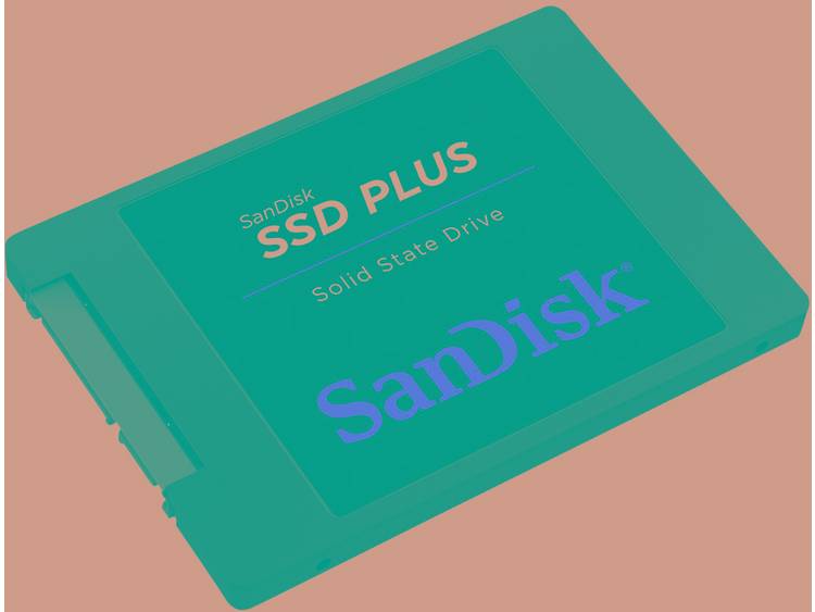 SanDisk Plus 1 TB SSD harde schijf (2.5 inch) SATA III Retail