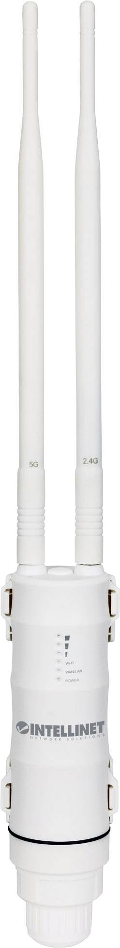 Intellinet High-Power Wireless AC600 toegangspunt/repeater voor buiten, 433 Mbps draadloze AC (5 GHz)-1