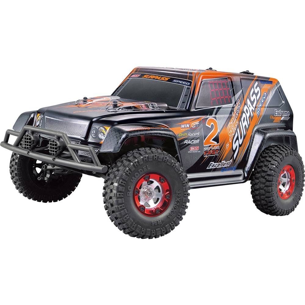 Amewi Charge Extreme Brushed 1:12 RC auto Elektro Monstertruck 4WD RTR 2,4 GHz