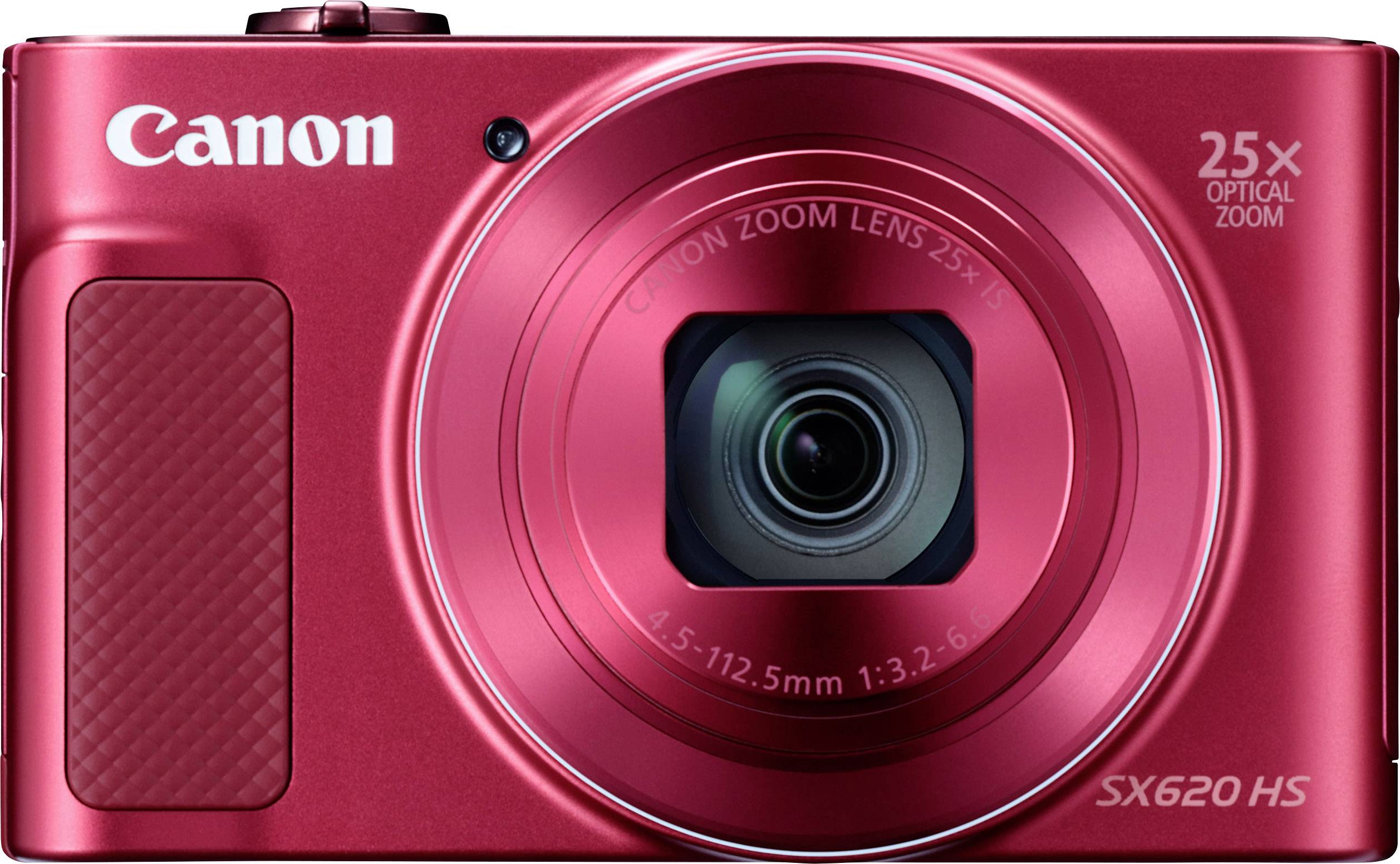 Canon PowerShot SX620HS Digitale camera 20 Mpix Zoom optisch: 25 x Rood