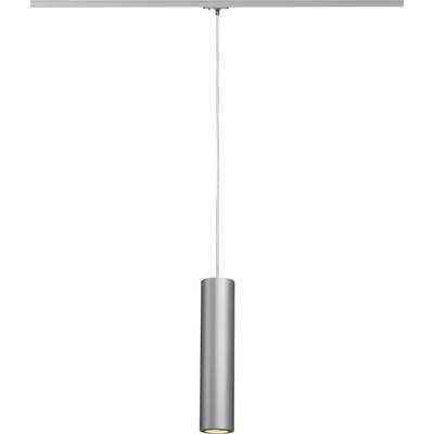 SLV Enola 143964 230V-railsysteem lamp 1-fasig GU10 50 W LED  Zilver-grijs