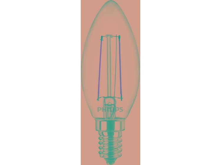 Philips LED-lamp Filament-Retro-LED E14 Warmwit 2 W = 25 W Kaars 1 stuks