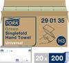 TORK 290135 Zickzack Universal Papieren handdoeken (l x b) 23 cm x 24.8 cm Groen 4000 stuk(s)