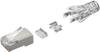 BEL Stewart Connectors SS-39200-036 RJ45 stekker CAT 6 Stekker, recht Aantal polen: 8P8C Transparant 1 stuk(s)