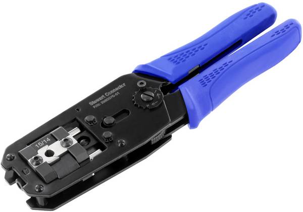 BEL Stewart Connectors 2980070-01 Handkrimptang Blauw, Zwart 1 stuk(s)