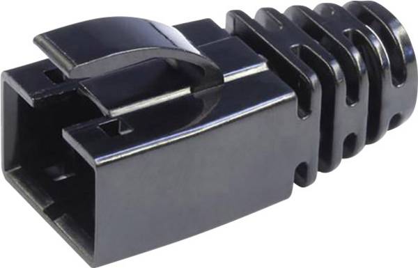 BEL Stewart Connectors 39200-838 Knikbescherming met boring voor de schakelarm Zwart 1 stuk(s)